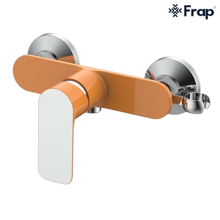 FRAP IF2002-5 Single Lever Shower Mixer Orange